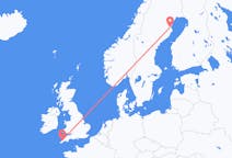 Vluchten van Skellefteå naar Newquay