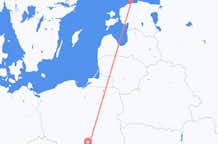 Vluchten uit Krakau naar Tallinn