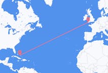 Flüge von George Town, die Bahamas nach Newquay, England