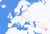 Flyrejser fra Chandigarh, Indien til Akureyri, Island