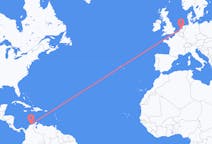 Flyreiser fra Santa Marta, Colombia til Amsterdam, Nederland