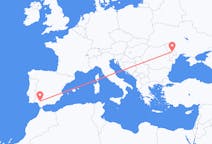 Flyrejser fra Chișinău, Moldova til Sevilla, Spanien