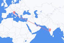 Loty z Hubli-Dharwar, Indie do Rzymu, Włochy
