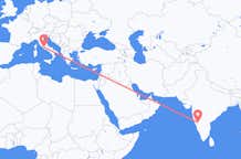 Vluchten van Hubli-Dharwad naar Rome