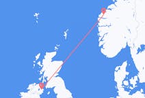 Flights from Volda, Norway to Belfast, the United Kingdom