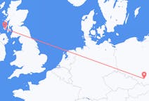 Fly fra Islay til Kraków