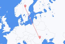 Flights from Sveg, Sweden to Bacău, Romania
