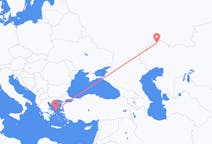 出发地 哈萨克斯坦烏拉爾目的地 希腊斯基罗斯岛的航班