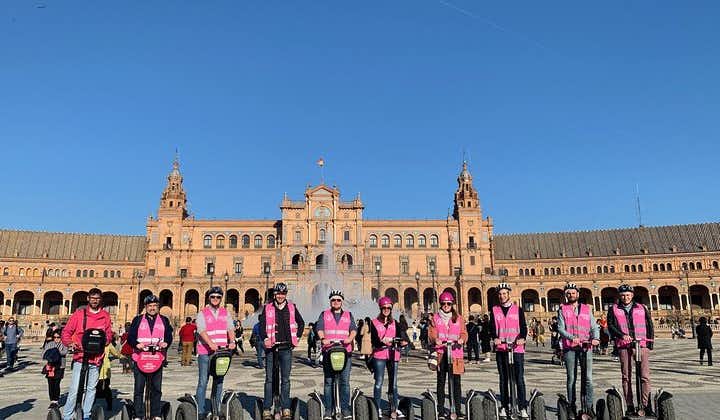 Segwaytour met gids langs monumenten in Sevilla