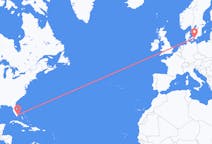 Flyrejser fra Miami til Malmø