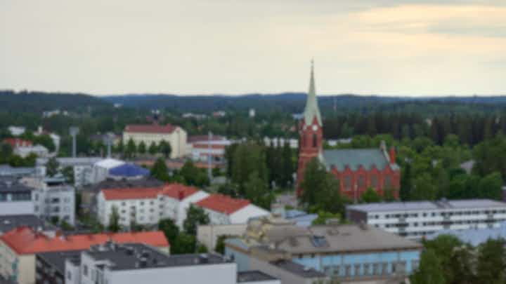 Varevogne, man kan leje i Mikkeli, Finland