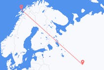 Flights from Kazan, Russia to Andenes, Norway