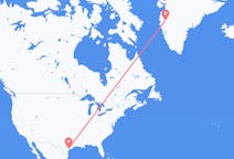 미국 빅토리아에서 출발해 그린란드 Kangerlussuaq에(으)로 가는 항공편