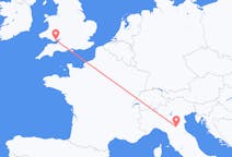 Flyrejser fra Cardiff til Bologna