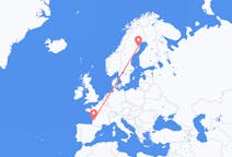 Flights from Bordeaux, France to Skellefteå, Sweden