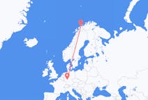 Vuelos desde Tromsö, Noruega a Frankfurt, Alemania