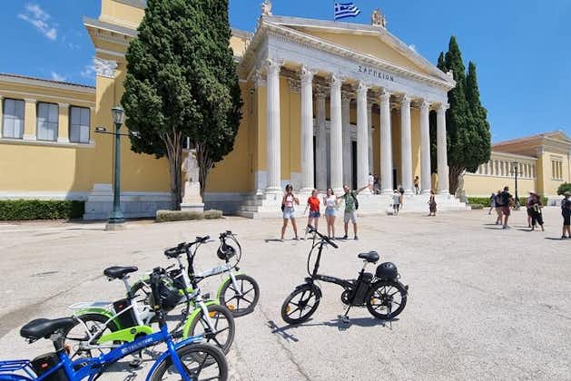 Visite d'Athènes en vélo électrique (e-Bike) comme un local