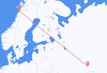 Flyrejser fra Samara, Rusland til Bodø, Norge