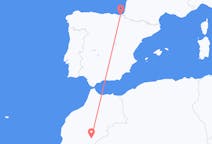Flyreiser fra Zagora, til San Sebastian