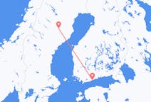 Vols depuis la ville de Helsinki vers la ville de Lycksele