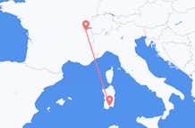 Flyreiser fra Cagliari, til Genève
