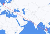 Flyreiser fra Kuala Lumpur, Malaysia til Eindhoven, Nederland