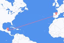 Flyrejser fra Placencia, Belize til Madrid, Spanien
