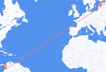 Flyreiser fra Cali, Colombia til Riga, Latvia