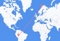 Flights from Puerto Maldonado, Peru to Narvik, Norway