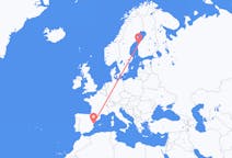 Flights from Castellón de la Plana, Spain to Vaasa, Finland