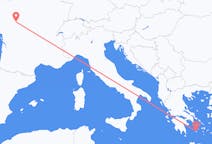 Flyg från Tours till Plaka, Milos