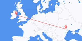 Flyrejser fra Moldova til Irland