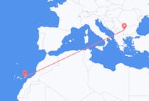 Flyreiser fra Sofia, Bulgaria, til Ajuy, Bulgaria