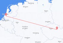 Vols de Rotterdam, Pays-Bas pour Pardubice, Tchéquie