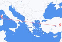 Flights from Figari, France to Kayseri, Turkey