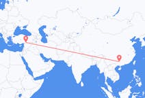Flyg från Liuzhou, Kina till Gaziantep, Turkiet