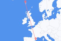 Vluchten van Barcelona, Spanje naar Sørvágur, Faeröer