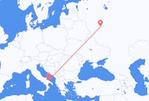Flights from Kaluga, Russia to Bari, Italy
