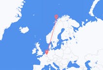 Flights from Andenes, Norway to Maastricht, the Netherlands