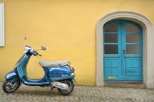 意大利威尼斯的小型摩托车出租