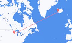出发地 美国罗徹斯特目的地 冰岛雷克雅维克的航班
