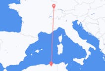 Flyrejser fra Konstantin, Algeriet til Basel, Schweiz