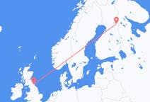 Рейсы из Куусамо, Финляндия в Ньюкасл-апон-Тайн, Англия