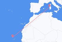 Flyreiser fra São Vicente, Kapp Verde til Alghero, Italia