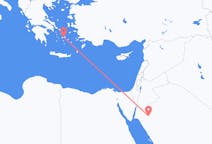 Flights from from Tabuk to Naxos