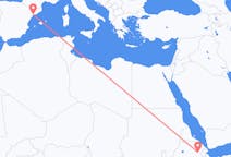 出发地 埃塞俄比亚塞梅拉目的地 西班牙雷烏斯的航班