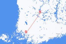 Fly fra Åbo til Tammerfors