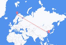 Flights from Jeju City, South Korea to Tromsø, Norway