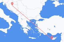 Flyreiser fra Páfos, til Banja Luka