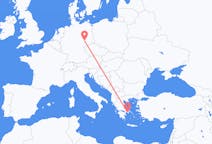 Flyg från Aten, Grekland till Leipzig, Tyskland